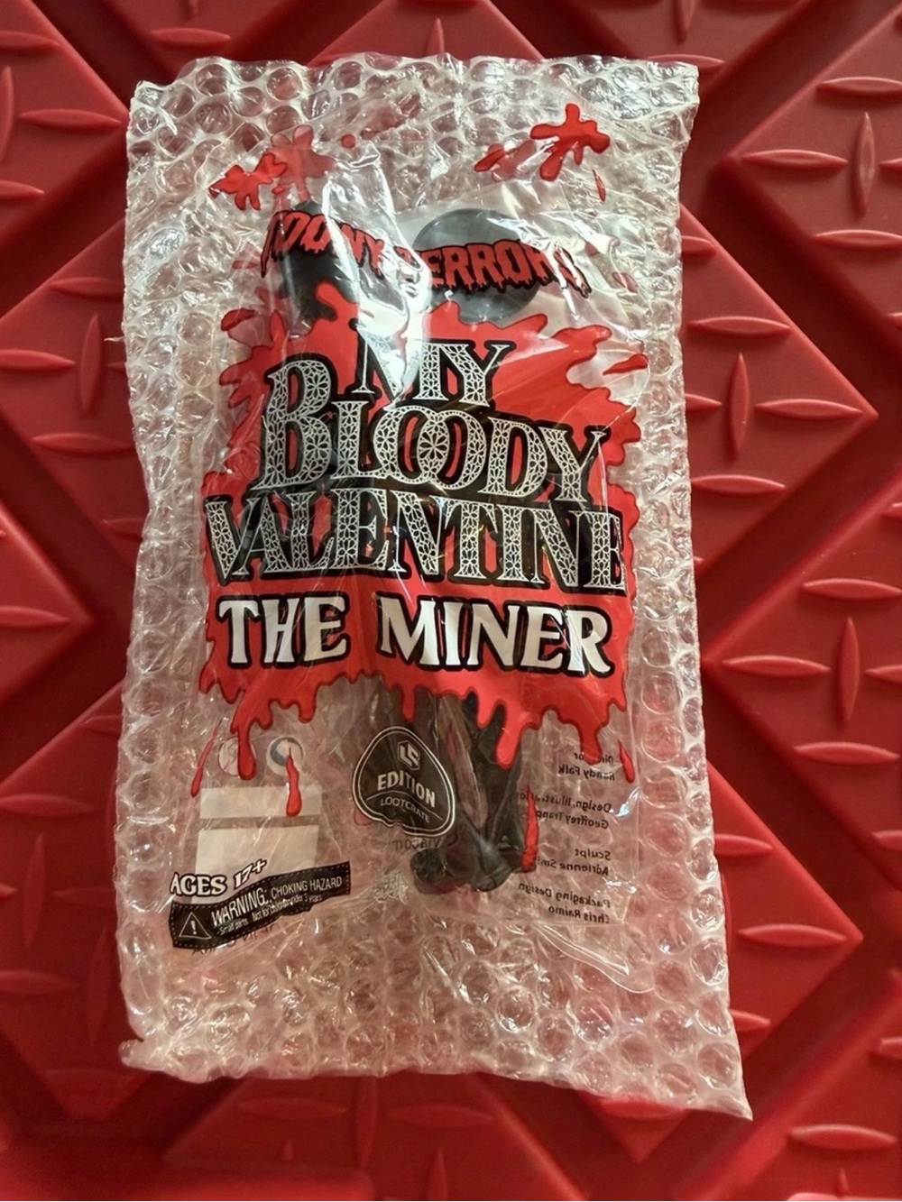 NECA My Bloody Valentine “The Miner” Action Figure - Black & Red NIP